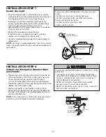 Preview for 18 page of Chamberlain Security+ HD200D Owner'S Manual