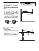 Preview for 15 page of Chamberlain Security+ PD300D Owner'S Manual