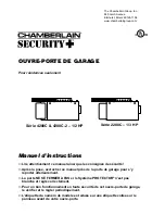 Preview for 41 page of Chamberlain Security+ Series 2200C Owner'S Manual