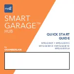 Chamberlain SMART GARAGE MYQ-G0301 Quick Start Manual preview