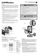 Preview for 8 page of Chamberlain Star1000EV Manual