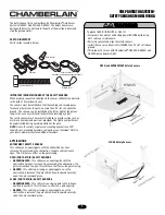 Preview for 1 page of Chamberlain THE PROTECTOR SYSTEM 916GA User Manual