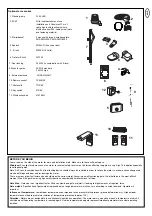 Предварительный просмотр 3 страницы Chamberlain TPD10-05 Mechanical And Electrical Installation Manual