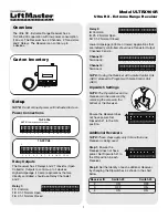 Chamberlain Ultra RX ULTRX900R Manual preview