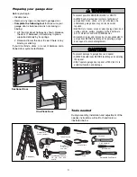 Preview for 3 page of Chamberlain WD822KD 1/2 HP Owner'S Manual