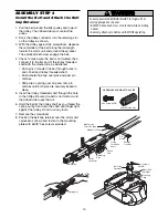 Preview for 10 page of Chamberlain WD822KD 1/2 HP Owner'S Manual