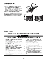 Preview for 11 page of Chamberlain WD822KD 1/2 HP Owner'S Manual