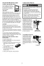 Preview for 31 page of Chamberlain WD822KD Owner'S Manual