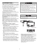 Preview for 27 page of Chamberlain WD832KD Owner'S Manual