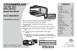 Chamberlain WD850KEVG Manual preview