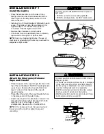 Preview for 18 page of Chamberlain WD952LD Owner'S Manual