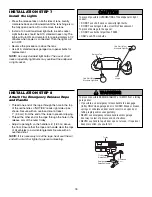 Предварительный просмотр 18 страницы Chamberlain WHISPER DRIVE 248739 Owner'S Manual