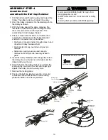 Preview for 10 page of Chamberlain Whisper Drive Security+ 182665 Owner'S Manual