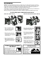 Preview for 35 page of Chamberlain Whisper Drive Security+ 182665 Owner'S Manual