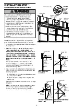 Предварительный просмотр 12 страницы Chamberlain Whisper Drive Security+ 459950 Owner'S Manual