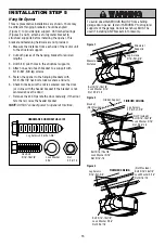 Предварительный просмотр 16 страницы Chamberlain Whisper Drive Security+ 459950 Owner'S Manual