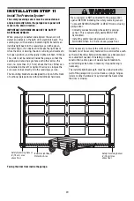 Предварительный просмотр 20 страницы Chamberlain Whisper Drive Security+ 459950 Owner'S Manual