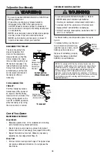 Предварительный просмотр 34 страницы Chamberlain Whisper Drive Security+ 459950 Owner'S Manual