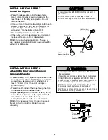 Preview for 18 page of Chamberlain Whisper Drive Security+ HD700D Owner'S Manual