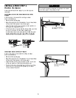 Preview for 15 page of Chamberlain Whisper Drive Security+ HD700DS Owner'S Manual