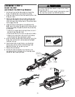 Preview for 10 page of Chamberlain Whisper Drive Security+ HD800D Owner'S Manual