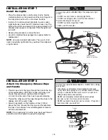 Preview for 18 page of Chamberlain Whisper Drive Security+ HD800D Owner'S Manual