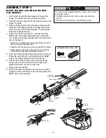 Preview for 10 page of Chamberlain Whisper Drive Security+ HD900D Owner'S Manual