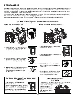 Preview for 38 page of Chamberlain Whisper Drive Security+ HD900D Owner'S Manual