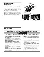 Предварительный просмотр 11 страницы Chamberlain Whisper Drive Security+ WD822KCS Owner'S Manual