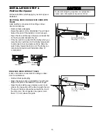 Предварительный просмотр 15 страницы Chamberlain Whisper Drive Security+ WD822KCS Owner'S Manual