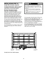 Предварительный просмотр 20 страницы Chamberlain Whisper Drive Security+ WD822KCS Owner'S Manual