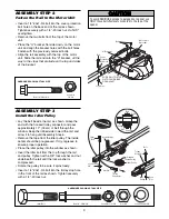 Preview for 9 page of Chamberlain Whisper Drive Security+ WD822KLS Owner'S Manual