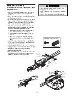 Preview for 10 page of Chamberlain Whisper Drive Security+ WD822KLS Owner'S Manual