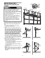 Preview for 12 page of Chamberlain Whisper Drive Security+ WD822KLS Owner'S Manual