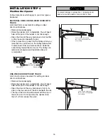 Preview for 15 page of Chamberlain Whisper Drive Security+ WD822KLS Owner'S Manual