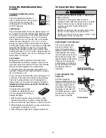 Preview for 31 page of Chamberlain Whisper Drive Security+ WD822KLS Owner'S Manual