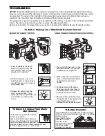 Preview for 35 page of Chamberlain Whisper Drive Security+ WD822KLS Owner'S Manual