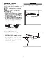 Preview for 15 page of Chamberlain Whisper Drive Security+ WD912KS Owner'S Manual