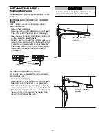 Preview for 15 page of Chamberlain Whisper Drive Security+ WD952KCD Owner'S Manual