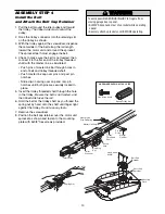 Preview for 10 page of Chamberlain Whisper Drive Security+ WD952KCS Owner'S Manual