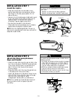 Preview for 18 page of Chamberlain Whisper Drive Security+ WD952KCS Owner'S Manual