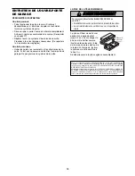 Preview for 76 page of Chamberlain Whisper Drive Security+ WD952KCS Owner'S Manual