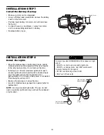 Preview for 18 page of Chamberlain Whisper Drive Security+ WD962KCD Owner'S Manual