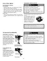 Preview for 33 page of Chamberlain Whisper Drive Security+ WD962KD Owner'S Manual