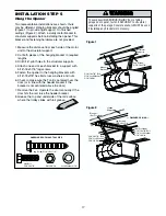 Preview for 17 page of Chamberlain Whisper Drive WD922K Owner'S Manual