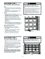 Preview for 30 page of Chamberlain Whisper Drive WD922K Owner'S Manual