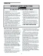 Preview for 31 page of Chamberlain Whisper Drive WD922K Owner'S Manual