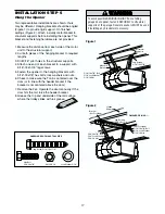 Предварительный просмотр 17 страницы Chamberlain Whisper Drive WD922KC Owner'S Manual