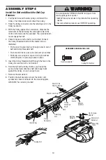 Preview for 10 page of Chamberlain WhisperDrive 182665D Owner'S Manual