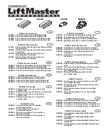 Предварительный просмотр 1 страницы Chamberlan LiftMaster PROFESSIONAL 94330E Quick Start Manual